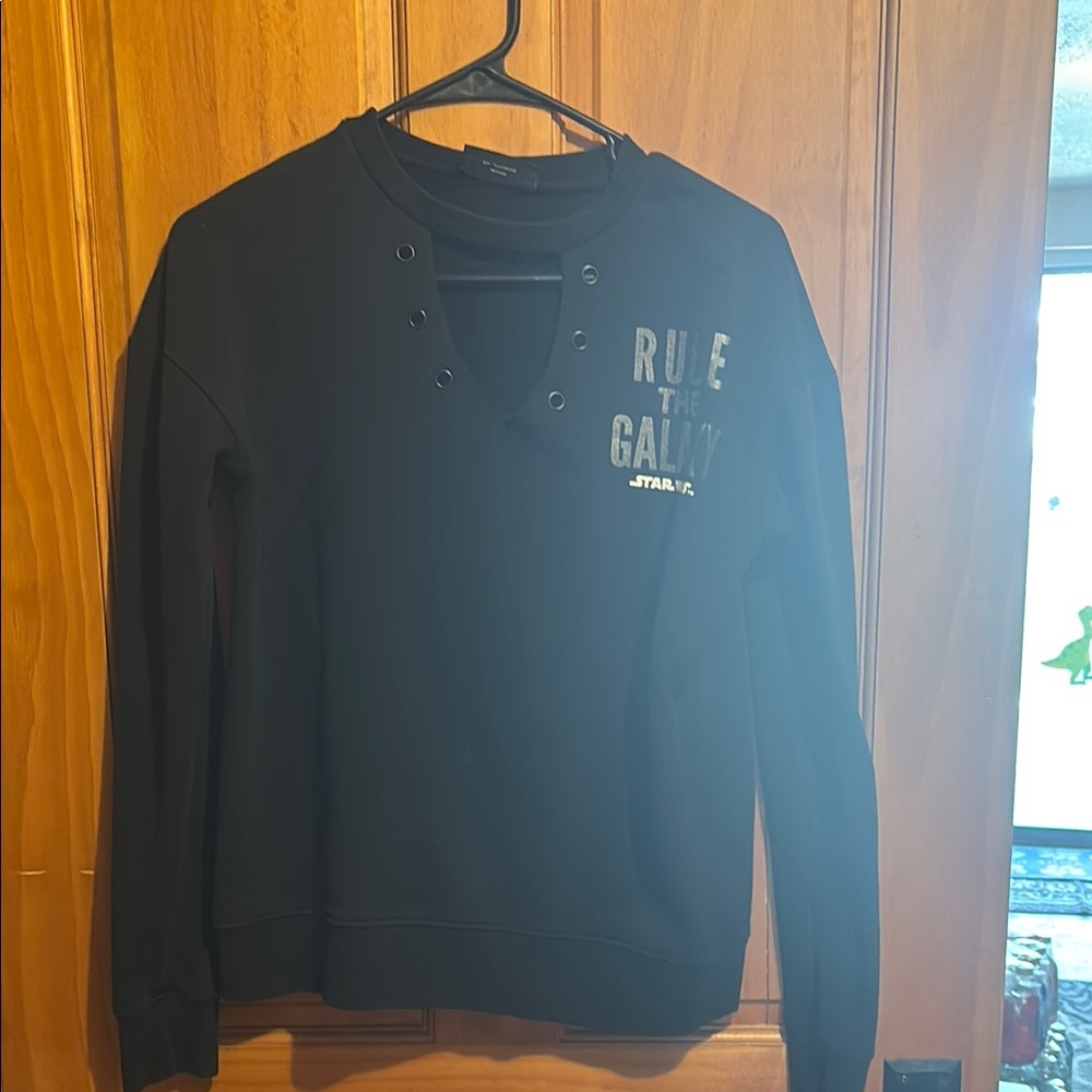 Her Universe Star Wars Black V-Neck Sweater